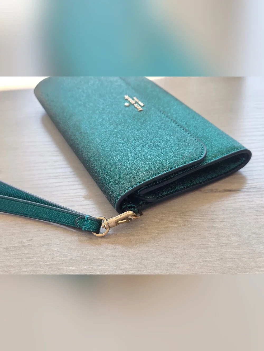 kate spade Glitter Wristlet Clutch